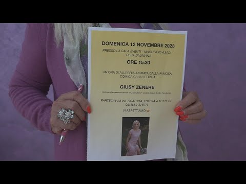 Alla AMD di Limana domenica lo spettacolo della cabarettista Giusy Zenere