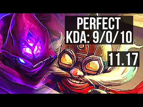 MALZAHAR vs CORKI (MID) | 9/0/10, 3.3M mastery, 1600+ games, Legendary | EUW Master | v11.17
