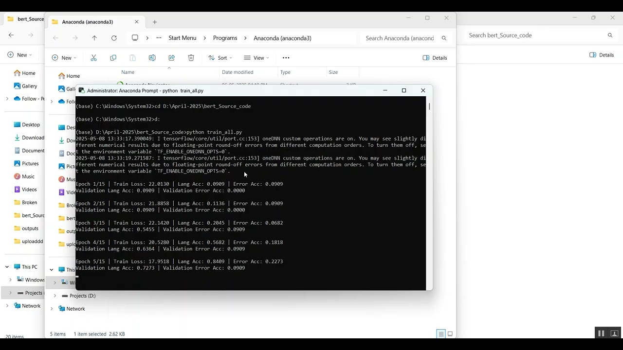 CODE‑BERT 2025: BERT‑Based Source Code Error Detection and Classification Framework