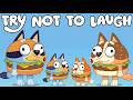 BLUEY TRY NOT TO LAUGH YTP GOOFY NONSENSE