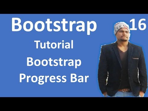 Bootstrap tutorial for beginners #16 Progress Bar in Bootstrap