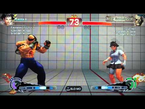 SSF4 AE 2012: FAXgimoto (Makoto) vs sy-jp-mkt (Sagat)