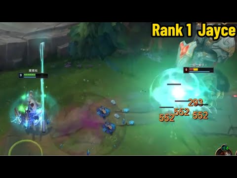 Rank 1 Jayce: His Mechanic is NEXT LEVEL!