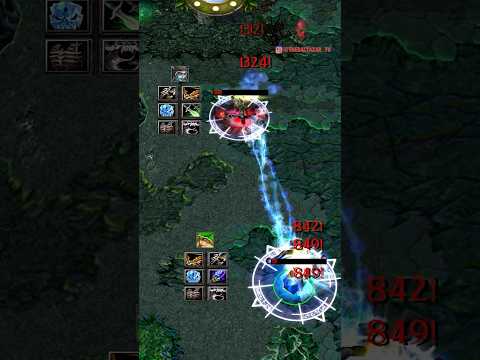 DOTA DROW RANGER vs WINDRUNNER 1v1 LEGENDARY FIGHT