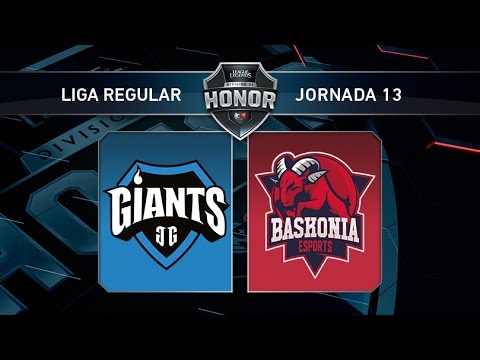 Giants Only The Brave vs ThunderX3 Baskonia - #LoLHonor13 - Mapa 1 - Jornada 13 - T11