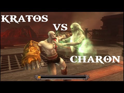 God of War Chains of Olympus Walkthrough Part 15 - Charon Boss Fight