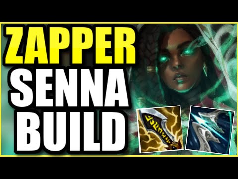 THE 135% CRIT CHANCE SENNA SUPPORT BUILD!  IS *THIS* THE NEW OP BUILD IN SEASON 11!?