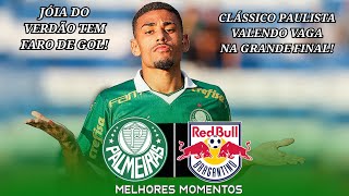Palmeiras x Bragantino | Gols e Melhores Momentos | Semifinal Brasileirão Sub-20