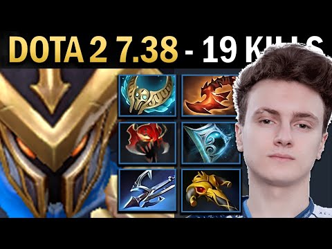 Sven Gameplay Miracle with 19 Kills and Brooch - Dota 7.38
