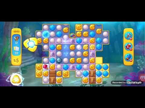 Fishdom level 5843. NOboosters