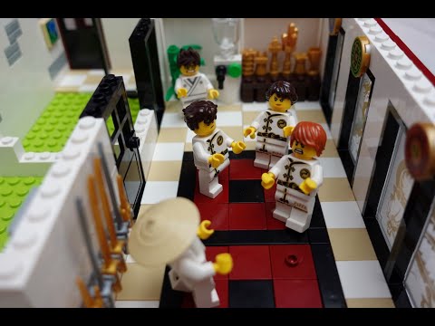 Lego Stadt Update Folge 77 Das Dragon Dojo, der Nudelladen und brickcity steinbrueck zieht ein