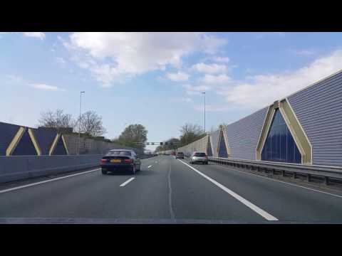 Wegvideo Badhoevedorp: Laatste keer oude A9 》Knooppunt Badhoevedorp》Knooppunt Raasdorp 》Afrit N205