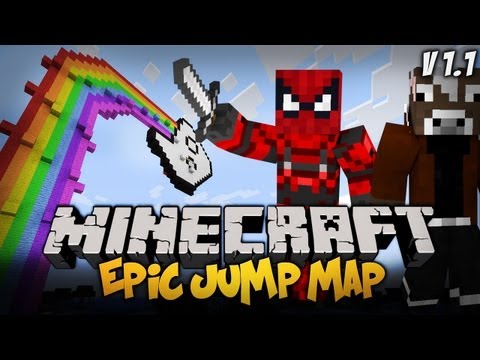 Minecraft : MANDZIO ZABIJE CIE !! - Epic Jump Map 1.1 w/ xMandzio [#2]