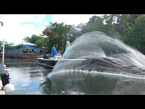 How To Throw A Cast Net, Perfectly, Every time!