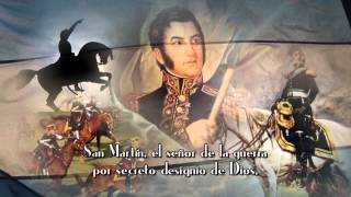 Himno al Gral  San Martín, con letra