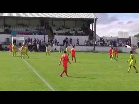 Greg Pearson scores from his own half for Frickley Athletic F.C. 1 v 1 AFC Halifax . 85" .
