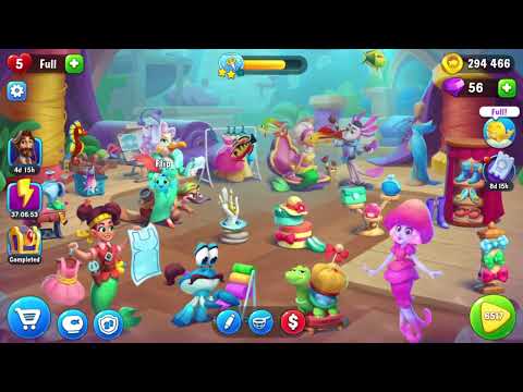 Fishdom 6517 Level - 17 moves - NO BooSTERS