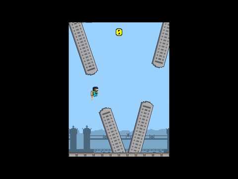 Flappy Man - Jetpack Video