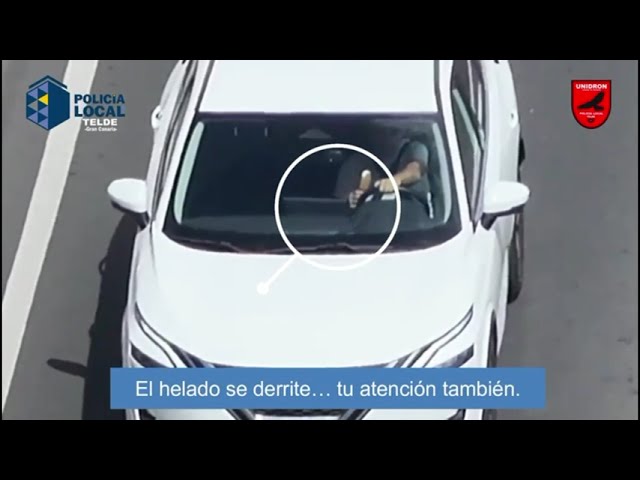 La Policía Local de Telde colabora con la DGT en la Campaña de Vigilancia y Control de Distracciones