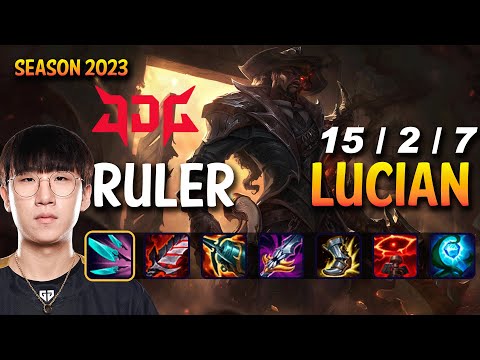 JDG Ruler LUCIAN vs ZERI ADC - Patch 13.16 KR Ranked
