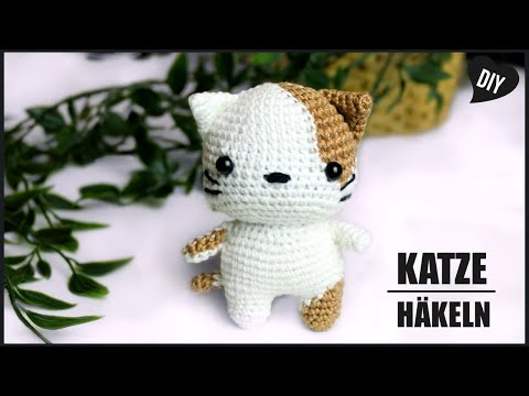 Katze häkeln | Amigurumi Kätzchen - Häkelanleitung - DIY by Pfirsichteufel