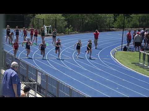 Freshman Girls 100m Dash Prelims | Section 2 | MSTCA Lou Tozzi Invitational