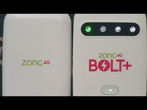 Zong 4G Bolt plus pocket wifi||????blazing speed????|2022