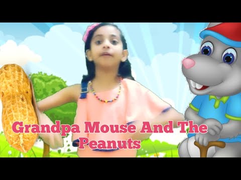 Grandpa Mouse And  The Peanuts | Moral Story In English for children