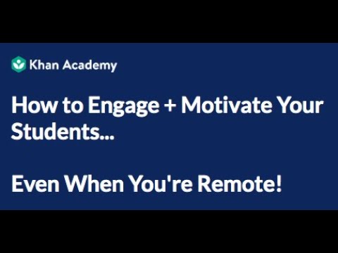 遠隔地にいても生徒をエンゲージメント＋モチベーションを上げる方法 (How to Engage + Motivate Your Students    Even When You're Remote!)