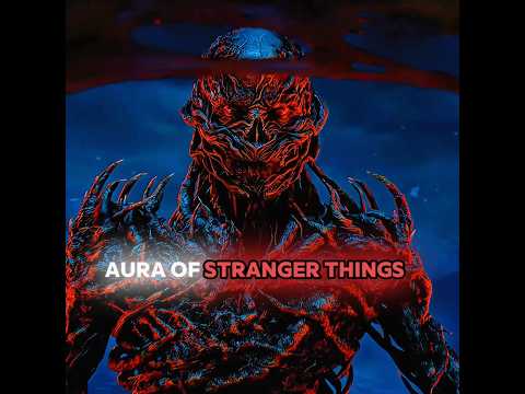 Aura Of Stranger Things 💀। Loucura Letal (Slowed) edit। #aura #auraletter #strangerthings5