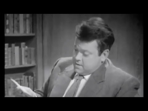 Orson Welles - "Postscript" to Sketch Book series