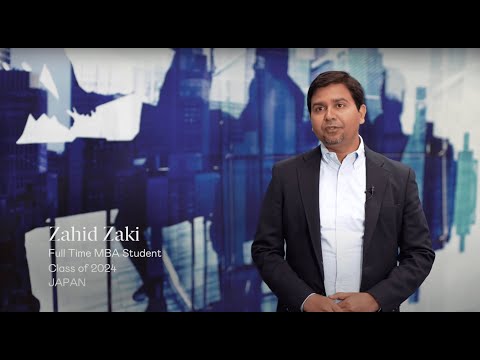 Zahid Zaki: Diversity is the key - Getting to know the MBA participants