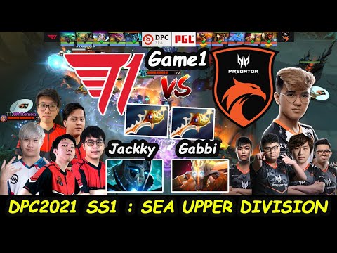 TNC Predator vs T1 | Gabbi Juggernaut vs Jackky PA DPC 2021 Season1 SEA Upper Divison Game1 Dota 2