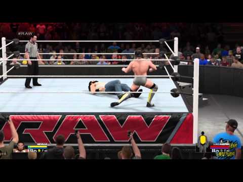WWE 2K15: Neville vs Luke Harper | King of the Ring First Round Match | Raw, 27. April