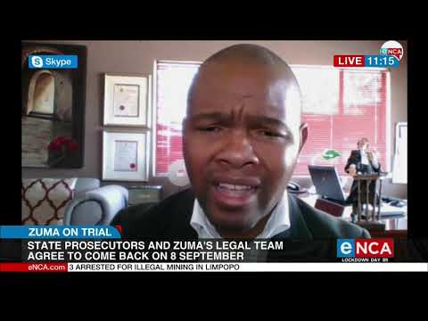 Zuma's court case adjourned to September