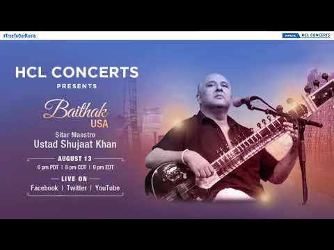 Preview - Ustad Shujaat Khan | HCL Concerts presents Baithak USA