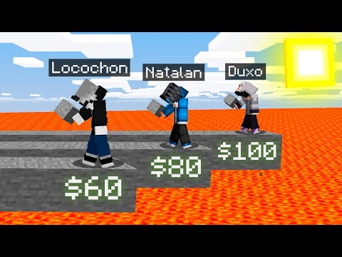 AQUISI+ - I PAID STREAMERS to do CHALLENGES in MINECRAFT