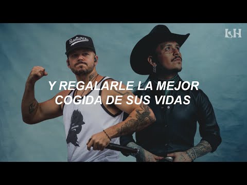 Residente, Christian Nodal - Pólvora de Ayer  (Letra)