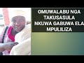 Kadama Nga Tosasulwa Mukiyumba Osaze Mageziki