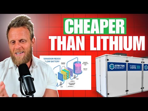 Why Vanadium Flow Batteries Are DISRUPTING Lithium & Sodium Batteries
