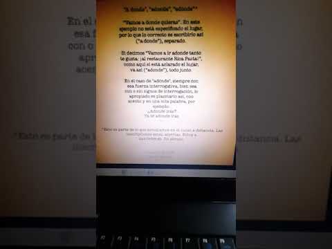 Todos por nuestro idioma español: A donde / Adonde / Adónde - Dalal El Laden - En Facebook: ⬇️