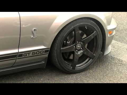 Mustang Shelby GT 500 Forgestar CF5 Rims