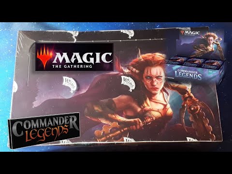 , title : 'Commander Legends : ouverture d'une boîte de 24 Boosters, cartes magic the gathering, mtg !'