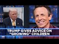 Trump Says People Ask His Advice On How To Grow Their Children