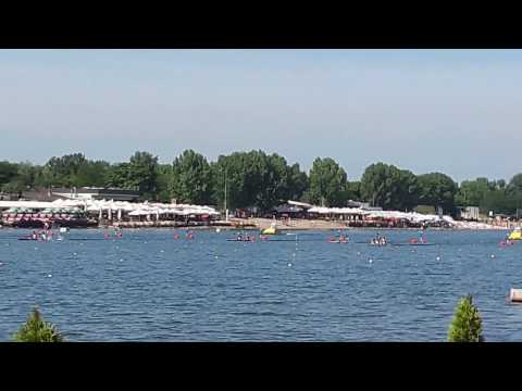 ECU J-U23 Belgrade Final B K2 Junior Men 1000m (final meters) 24/06/2017