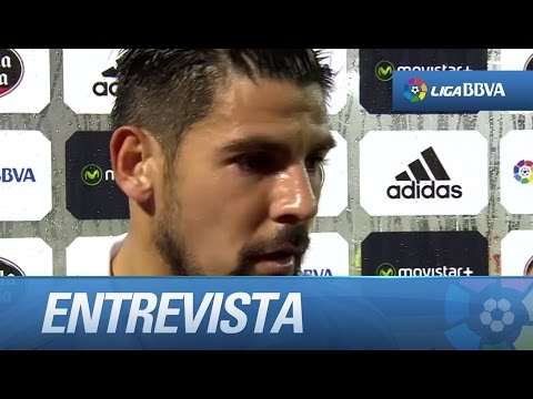 Entrevista a Nolito tras el Celta de Vigo (0-0) Getafe CF