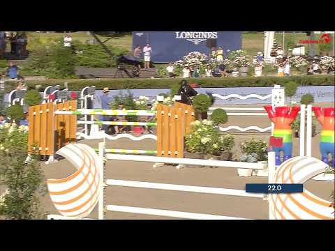 Holsteiner im Rampenlicht - Crunch v. Clarimo-Canturo und Rolf-Göran Bengtsson - GCT Berlin