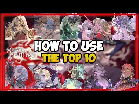 How to DOMINATE with the Top 10 Units I Skill UPs,Team Combos,Tips&Tricks I Silver and Blood