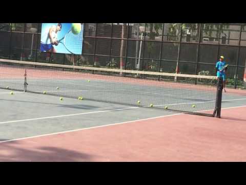 Tennis Warm up session