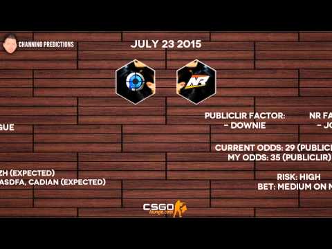 CSGO Betting: Publiclir vs NR Prediction [July 23 2015]